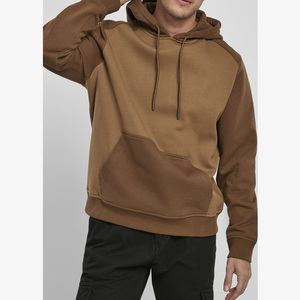 Sweat à capuche personnalisable 100 % coton doux à séchage rapide pour homme, style décontracté hiver, impression numérique, broderie, col à capuche - Product Image 1