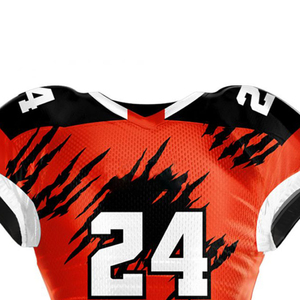 Uniforme d'équipe de football américain pour jeunes, maillot de football américain pour hommes avec logo personnalisé, uniforme de football américain fabriqué par sublimation - Product Image 4