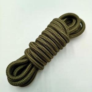 Cordones Redondos de Poliéster de 4mm Antideslizantes para Exteriores, de Colores Mixtos, para Zapatillas Deportivas, Escalada, Montañismo y Senderismo - Product Image 1