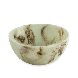 Cuenco redondo de resina hecho a mano de lujo, cuenco decorativo para frutas, centro de mesa moderno, cuenco de primera calidad para servir en la cocina y el comedor - Product Image 2
