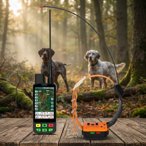 Collier de suivi GPS 4G VHF eSEEK Factory pour chien, batterie 6400 mAh, carte hors ligne, étanche, pour la chasse et l'entraînement en extérieur, OEM - Product Image 1