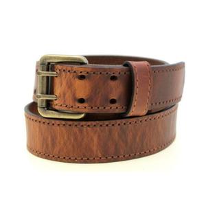 Ceintures en cuir véritable avec boucle en laiton, ceinture en cuir tendance, prix de vente attractif, accessoires pour hommes, ceintures de luxe, prix d'usine - Product Image 3