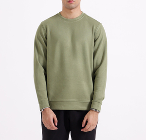 Custom Crewneck Sweatshirt Unisex Heavyweight Cotton Oversized 350gsm <b>Fleece</b> LOGO Long Sleeve Sweat Shirts <b>Thick</b> <b>Fleece</b> Blank - Product Image 6