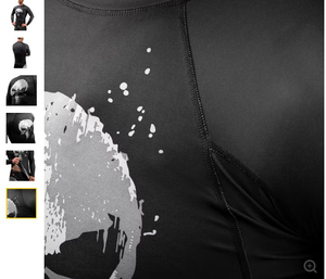 Camiseta de compresión de manga larga para hombre, precio al por mayor, personalizada, de alta calidad - Product Image 5