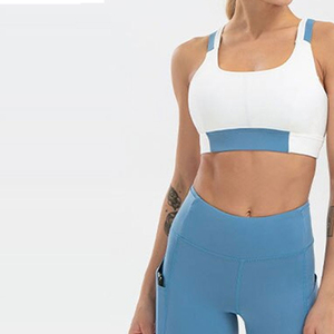 Conjunto de Yoga para Mujer de Alta Calidad, Transpirable, de Secado Rápido, Leggings Deportivos, Sujetador Deportivo, Conjunto de Yoga para Fitness, Ropa de Gimnasio, Conjuntos de Yoga Personalizados - Product Image 3