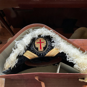 Chapéu Masónico de Caballero Templario con Estuche - Product Image 6