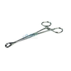 Pinzas para sujetar esponjas quirúrgicas de acero inoxidable, autoclavables, para uso médico. - Product Image 3