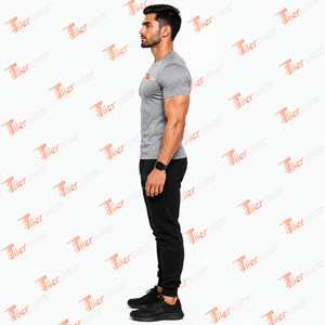High Quality Gym Bodybuilding Fitness Compression <b>Shirts</b> Breathable Fitness Gym Workout Muscle Compression <b>Shirt</b> for <b>Men</b> - Product Image 3