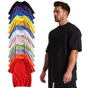 เสื้อยืดคอกลมผ้าฝ้าย100% สำหรับผู้ชายเสื้อยืดใส่ออกกำลังกายใส่ได้ทั้งชายและหญิงเสื้อยืดคอกลมแบบสั่งทำโลโก้ OEM - Product Image 4