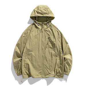 Chaqueta Cortavientos de Camuflaje con Recubrimiento Personalizado, Protección Solar UPF 50, Manga Larga, Unisex - Product Image 1