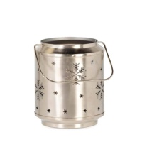 Portavelas de Metal de Lujo Estilo Marroquí al por Mayor, con Característica Libre de Plomo, para Decoraciones Navideñas del Hogar