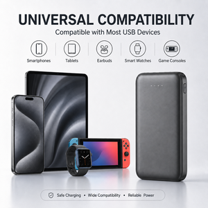 <span class=keywords><strong>Batería</strong></span> Externa <span class=keywords><strong>Portátil</strong></span> Delgada de 5000mAh y 10W al por Mayor, con Impresión de Logotipo <span class=keywords><strong>para</strong></span> Viajes, Negocios y Eventos Promocionales - Product Image 6