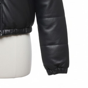 <b>Top</b> <b>High</b> Quality <b>Leather</b> Jacket New Arrival Winter Fashion Customized Front Customized Color Low MOQ Best Manufactured Pure - Product Image 6