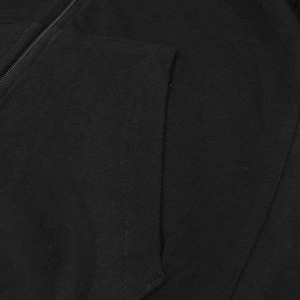 เสื้อฮู้ดซิปผู้ชายแบบกำหนดเอง ผ้าคอตตอนผสม ผลิตตามสั่ง ขายส่ง เสื้อฮู้ดซิปเต็มตัวสำหรับฤดูหนาว อุ่นสบาย พร้อมปักโลโก้ - Product Image 5