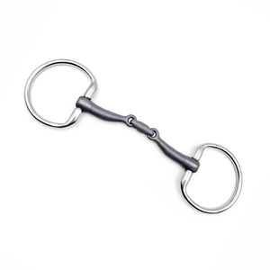 Bridon équestre à double articulation en titane sur mesure, équipement d'équitation, fabricant OEM de matériel équestre, snaffles pour chevaux - Product Image 1