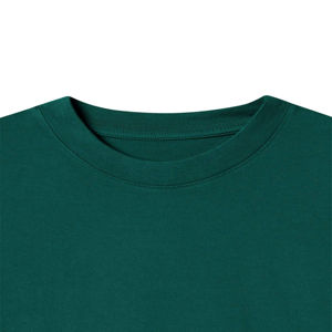 เสื้อยืดโอเวอร์ไซส์ผ้าฝ้าย 100% สำหรับผู้ชาย ปี 2026 น้ำหนัก 300 กรัม แบบเรียบ - Product Image 5