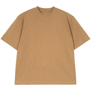 T-shirts en coton unisexe décontractés et amples, couleur unie, personnalisables, à manches courtes, pour hommes – Vente en gros - Product Image 1