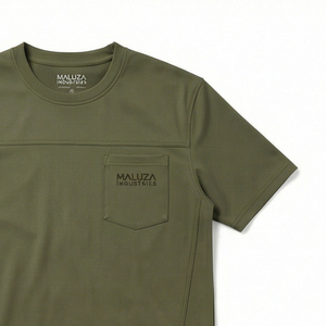 เสื้อยืดออกกำลังกายผู้ชาย สตรีทแวร์ แอธเลติก สำหรับฝึกซ้อม วิ่ง ฟิตเนส ระบายอากาศได้ดี แบรนด์ Maluza Industries - Product Image 2