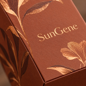 Caja de Perfume SunGene con Lámina de Cobre y Fondo de Cierre Automático - Product Image 3