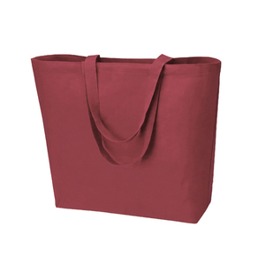 Sac à bandoulière de haute qualité à bas prix, en coton, avec doublure, logo personnalisé et couleur unie, idéal pour les courses - Product Image 2