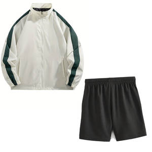 Conjunto Deportivo Ligero de Alta Calidad con Pantalones Cortos para Hombre, Transpirable, para Gimnasio y Running - Product Image 5