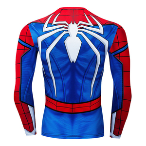 ODM Factory Direct High Quality Custom <b>Spiderman</b> Print Rashguards for Men Trending Digital Sublimated Rashguard Fortleo - Product Image 5
