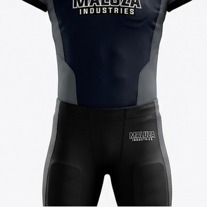 Ensemble d'uniformes de football américain professionnels, maillot et pantalon personnalisés pour équipe, vêtements d'élite, style universitaire américain, MALUZAINDUSTRIES - Product Image 2