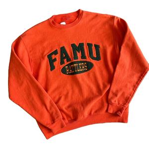 FLORIDA A & M University Sweat-shirt col rond personnalisé pour hommes Plus Size Crewneck Chenille Broderie Hommes Print Design Crewneck - Product Image 1