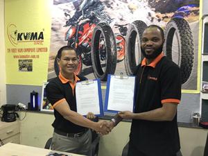 ปลอกยางรถมอเตอร์ไซค์แบบไม่มียางใน90/90-14 80/90-14ของบริษัทเวียดนามใหม่ - Product Image 6