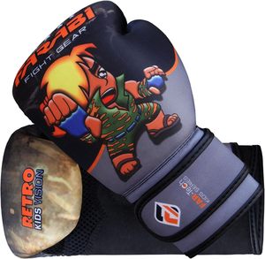 Guantes de Boxeo Farabi para Niños, Entrenamiento, Sparring, Muay Thai, Kickboxing, MMA, Cierre de Gancho y Bucle, Personalizables, Tallas de 2oz a 10oz, Transpirables - Product Image 2