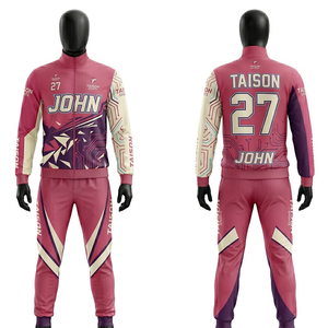 Traje de Patinaje sobre Ruedas para Hombre, Premium, de Poliéster y Spandex GSM, Diseño con Paneles en Marrón y Beige, Tejido Transpirable, Logotipo Personalizado por Sublimación - Product Image 1