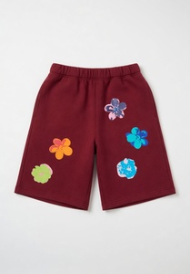 Pantalones Cortos de Algodón Súper Suaves para Mujer, Cintura Elástica, Corte Holgado, Ropa de Dormir Informal para el Hogar, Ropa Cómoda para Uso Diario - Product Image 3