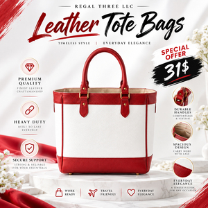 Sacs fourre-tout classiques en cuir pour tous les jours, sacs à main unisexes pour femmes, sacs à bandoulière en cuir de qualité supérieure - Product Image 1