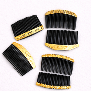 MOLL JEWELLERS - Joyería Vintage Chapada en Oro, Aleación Hecha a Mano, Ecológica, Impermeable, Elegante, con Brillantina, Flores, Perlas, Mini - Product Image 1