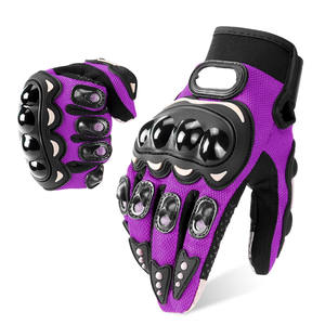 Wholesale Cheap Price Men's Leather Motorbike <b>Gloves</b> <b>Touchscreen</b> Compatible for Strap Closure Outdoor Cycling <b>Gloves</b> - Product Image 1