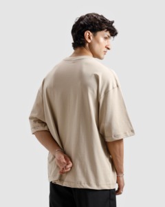 Camisetas Personalizadas para Hombre, Cuello Redondo, Lavado Ácido, Estilo Urbano, Corte Holgado, Estilo High Street - Product Image 3