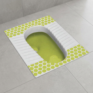 Elegant White Scandinavian Design <b>Ceramic</b> Squatting <b>Pan</b> Orissa WC Toilet Floor Mount Porcelain Sanitary Ware - Product Image 6
