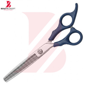 Ciseaux à effiler professionnels bleu marine de qualité supérieure pour la coiffure – Équipement de salon de barbier - Product Image 2