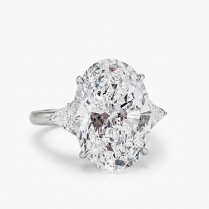 แหวนทองคำขาว 14k คลาสสิก เครื่องประดับหรูหราสำหรับสวมใส่ประจำวัน ขอแต่งงาน วันครบรอบ และมอบเป็นของขวัญ - Product Image 1