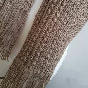 Bufanda de punto unisex para esquí - Cuello térmico grueso acanalado - Bufandas de ganchillo cálidas con logo personalizado al por mayor - Product Image 2