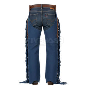 Pantalones de montar de cuero de gamuza con asiento cómodo para largas sesiones de equitación al aire libre - Product Image 2