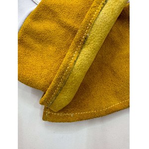 Full Grain Welding <b>Gloves</b> Long Cuff High Quality Goat Skin Tig Welding <b>Gloves</b> Soft Durable Leather 15cm Customize Welding <b>Gloves</b> - Product Image 4