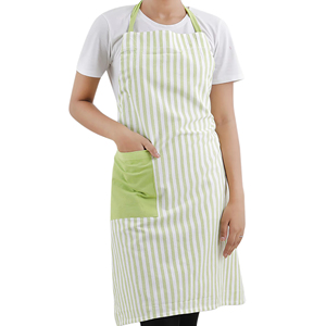 100% Cotton Sleeveless <b>Pocket</b> Apron Woven Customisable Eco-Friendly Durable Reusable Soft Daily Sanitary - Product Image 1