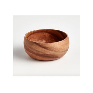 Tazón Grande de Madera Hecho a Mano para Servir Ensaladas, Frutas, Pan, Pasta, Arroz, Bocadillos y Reuniones Familiares - Product Image 5