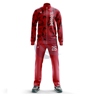 Nouvel ensemble de jogging deux pièces pour homme, design sublimé, tendance, fabrication professionnelle, 100 % polyester - Product Image 1