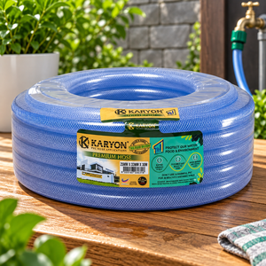 Manguera Transparente de PVC KARYON, de 6-16 mm de Diámetro, Flexible, Resistente a la Presión, para Riego, Flujo Técnico para Agua y Aire, para Exteriores - Product Image 1