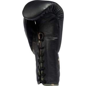 Nuevos Guantes de Boxeo Profesionales - Protección de Cuero Genuino, Cierre con Cordones, Diseño de Camuflaje Personalizable, Ajuste Cómodo - Product Image 4