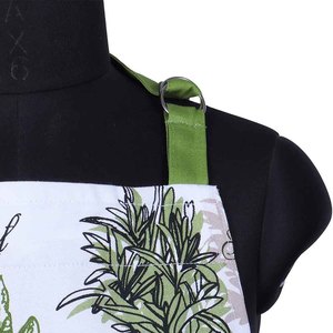 ผ้ากันเปื้อนครัวพิมพ์ลายตามสั่ง ผ้ากันเปื้อนเชฟผ้าฝ้ายกันน้ำ ผ้ากันเปื้อนทำอาหารแบบปรับได้พร้อมกระเป๋า - Product Image 3