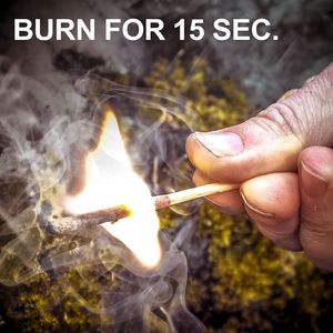 Cerillas Sumergibles Resistentes al Agua y al Viento para Supervivencia al Aire Libre, para Acampar, Hacer Senderismo, Bushcraft, Pescar y Cazar - Product Image 6