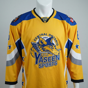 High Quality Custom Sublimation Ice Hockey Jersey-Premium 100% Polyester/Spandex Quick Dry & Breathable Custom Team <b>Names</b> - Product Image 4